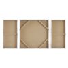 Gold Foil Triptych 3-piece Canvas Wall Art Set