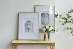 Set of 2 Fake Pencil Architectual Wall Art, Wall Decor Accent, 24" x 32"