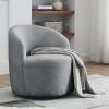 [Video] Welike Swivel barrel chair, living room swivel chair with round storage chair, 360 ¬∞ swivel club chair, nursery, bedroom, office, hotel with