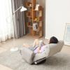 Adjustable head and waist, game chair, lounge chair in the living room, 360 degree rotatable sofa chair,Rotatable seat Leisure Chair deck chair