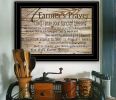 "A Farmer's Prayer" by Cindy Jacobs, Ready to Hang Framed Print, Black Frame