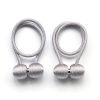 2Pcs Magnetic Curtain Ball Rods Accessoires Backs Holdbacks Buckle Clips Hook Holder Home Decor Tiebacks Tie Rope Accessory