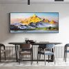 Hand Painted Oil Painting Large Landscape Oil Painting Original Mountain Canvas Painting Abstract Painting Modern Art Acrylic Painting Living Room Hal