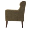 Modern Accent Chair Upholstered Foam Filled Living Room Chairs Comfy Reading Chair Mid Century Modern Chair with Chenille Fabric Lounge Arm Chairs Arm