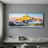 Hand Painted Oil Painting Large Landscape Oil Painting Original Mountain Canvas Painting Abstract Painting Modern Art Acrylic Painting Living Room Hal